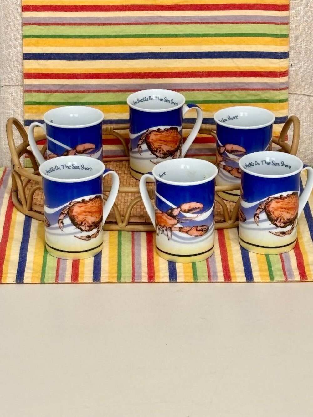 Paul Cardew's "She Sells Sea Shells" (6) Lobster Butter/Clam Broth/Beverage Cups